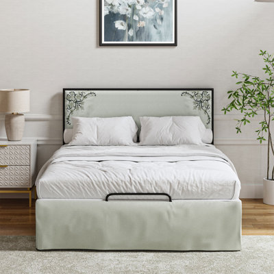 Neilius Upholstered Platform Bed with Washable Slipcover