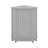 Corner Storage Cabinet With Doors, Triangle Bathroom Cabinet With Adjustable Shelves-18789590