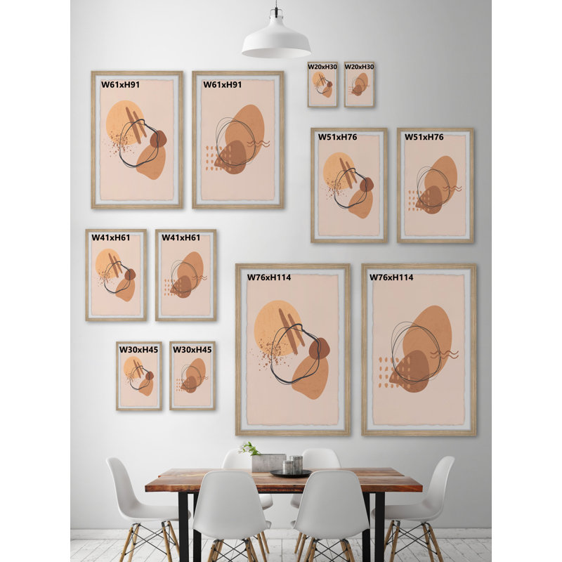 Out Of Darkness by Marmont Hill - 2 Piece Single Picture Frame Painting Set, 45" H x 38" W x 3.81" D