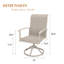 Ensemble de 2 chaises de patio pivotantes-1805282664
