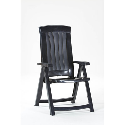 Bostic Plastic Patio Folding Chair Folding Chair