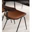 Chaise de salle à manger en fer