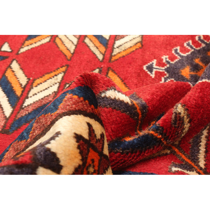Andelz Red Rug 3'4" x 6'4"