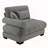 Milano Sofa LSF W/3 pillows - Gray