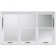 VEVOR 61'' W x 37'' D Aluminum Cover Retractable Window Awning