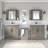 Edion Double Bathroom Vanity with Ceramic Top-1512403664