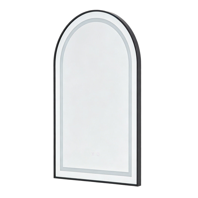 Mirror, Black, Aluminium Alloy, Window Pane