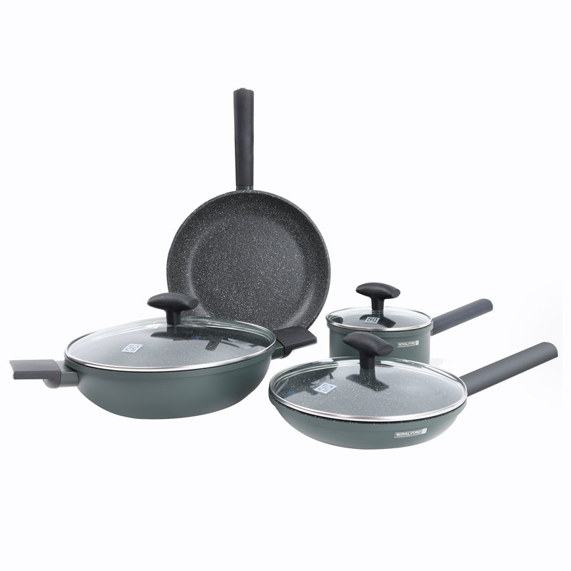 7 - Piece Non-Stick Aluminum Cookware Set