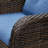 Bonia Wicker 5 - Person Patio Conversation Set with Cushions-1143439138