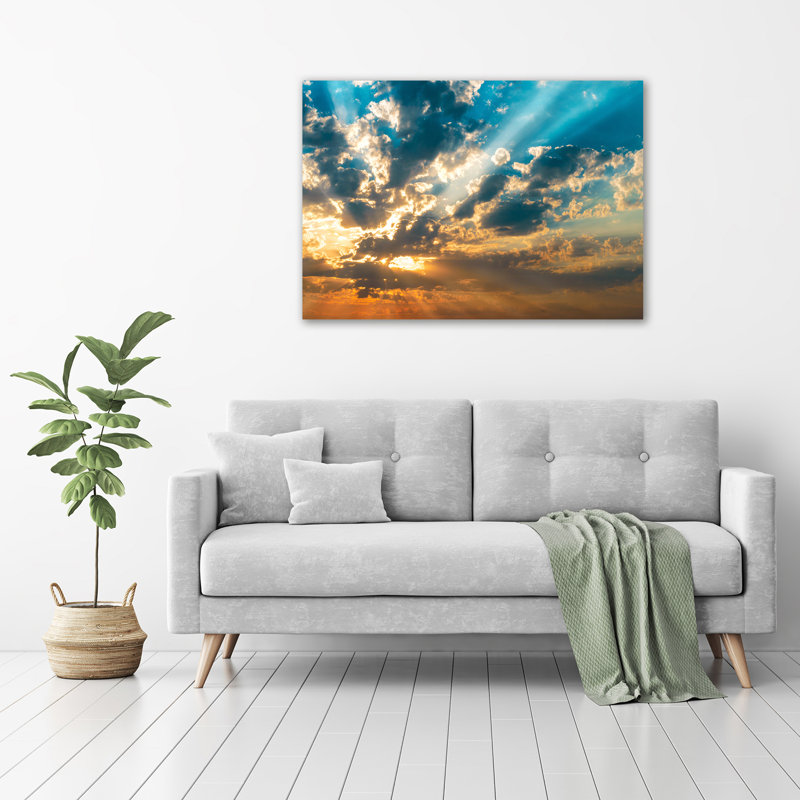 Sunset Sky - Wrapped Canvas Print