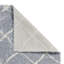 Raci G257 Grey/Cream Machine Made Shaggy Area Rug-70523055