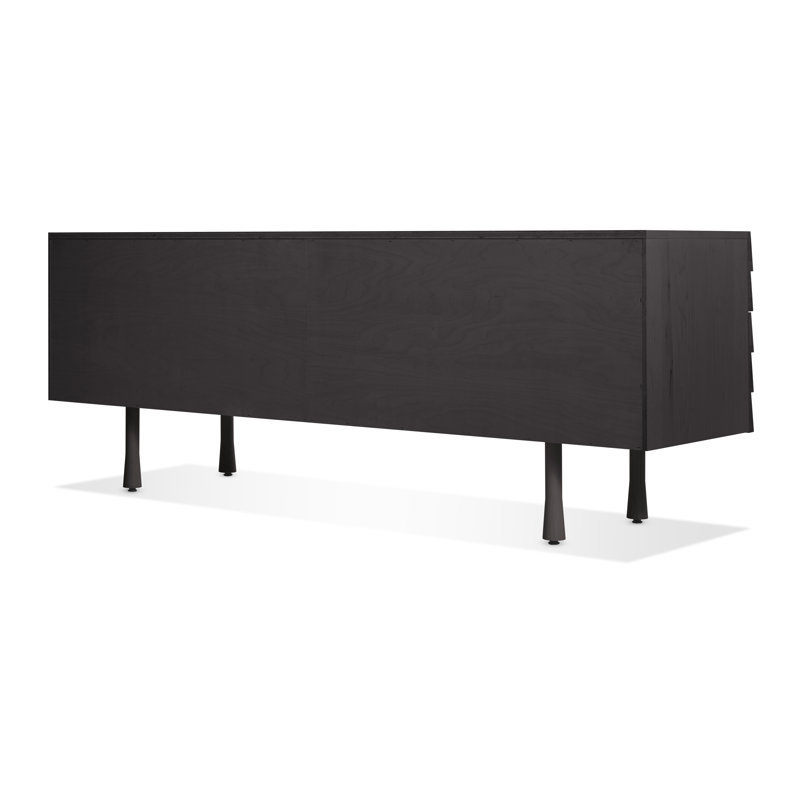 Lap 4 - Drawer Dresser, Black/Black Ash