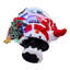 Bonhomme de neige DEL à piles Kurt Adler avec scène de village, 25 cm (10 po), fonctionnant sous USB.