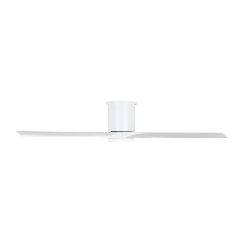 Collins Smart LED Ceiling Fan, Matte White, Matte White