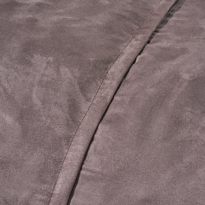 Grand fauteuil à billes et chaise longue, Gris