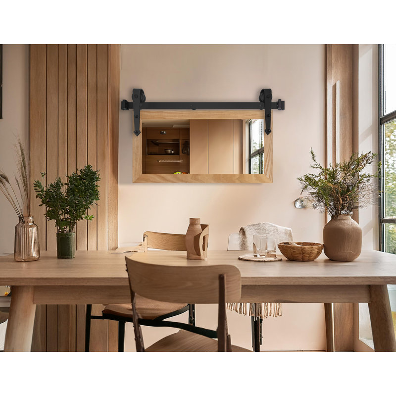Miroir Gracie Oaks, Naturel, 22 po x 33 po