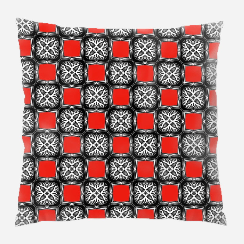 Coussin décoratif à motif