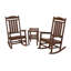 Ensemble 3 pièces de chaise berçante POLYWOOD-39398272