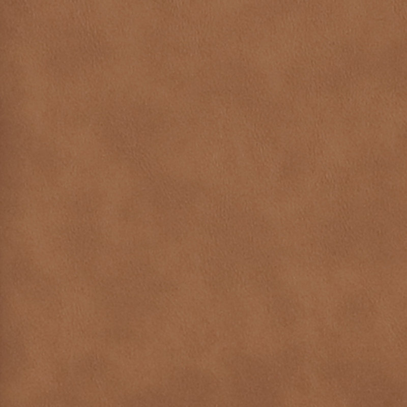 Adrian Vegan Leather Dining Arm Chair, Cognac Vegan Leather, Natural