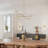 Willow 6 - Light Sputnik Modern Linear Chandelier-66310791-66310792