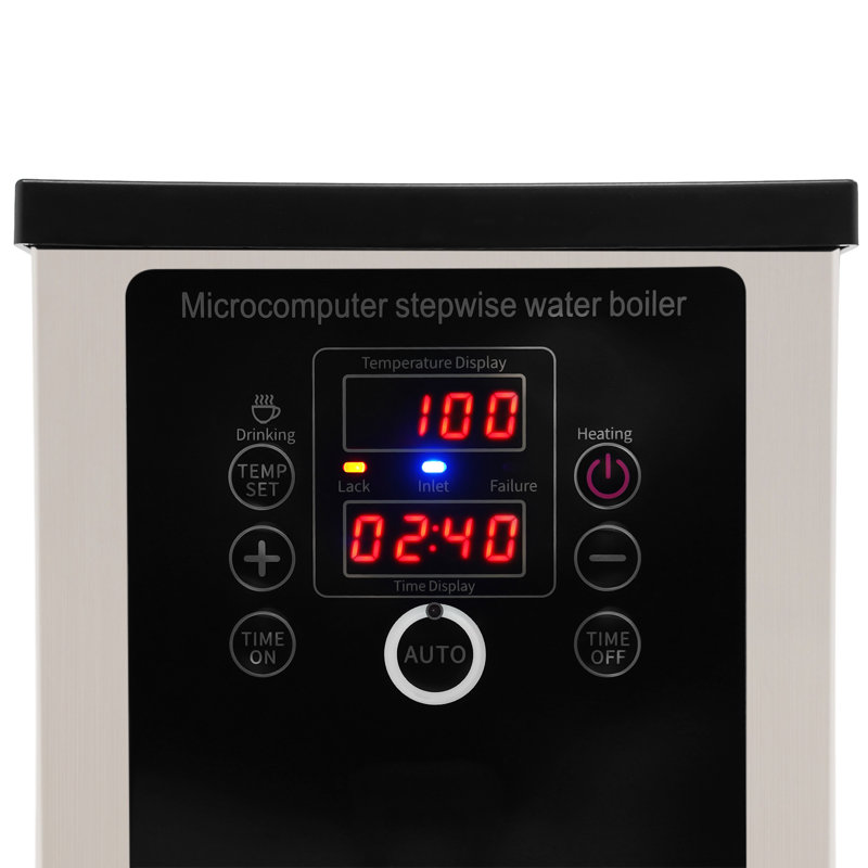 OUKANING Countertop Bottleless Electric Water Dispenser, White