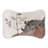 Beige Boho Flowers - 1 Piece Bone Shape Feeding Mat