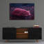  «Sleepy Cat» par Ann Klee, art mural en verre acrylique, 36 po x 24 po-792485551