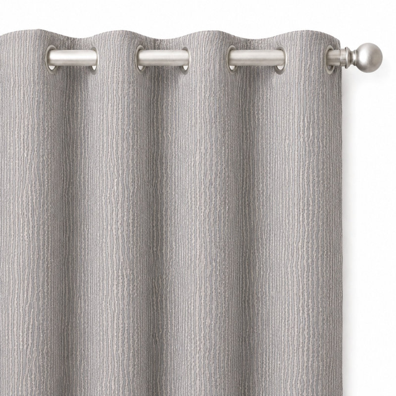 Textured Faux Silk | Elizabeth Fabric_ELIZABETH, Gray