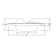 Opal Lexan Drop 6" Recessed Shower Trim