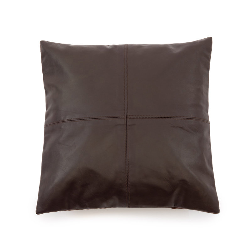 Nayema Cushion Cover, Square, 40cm H x 40cm W, Chocolate
