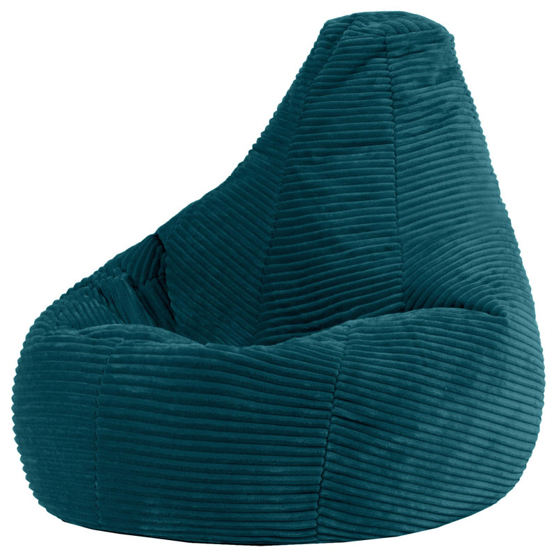Kids Dalton Cord Bean Bag, Teal Green