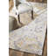 Tapis blanc cassé à motif damassé Zanesville-18100114