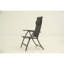 Ensemble de 2 chaises de patio pliantes en tissu textilène rembourré