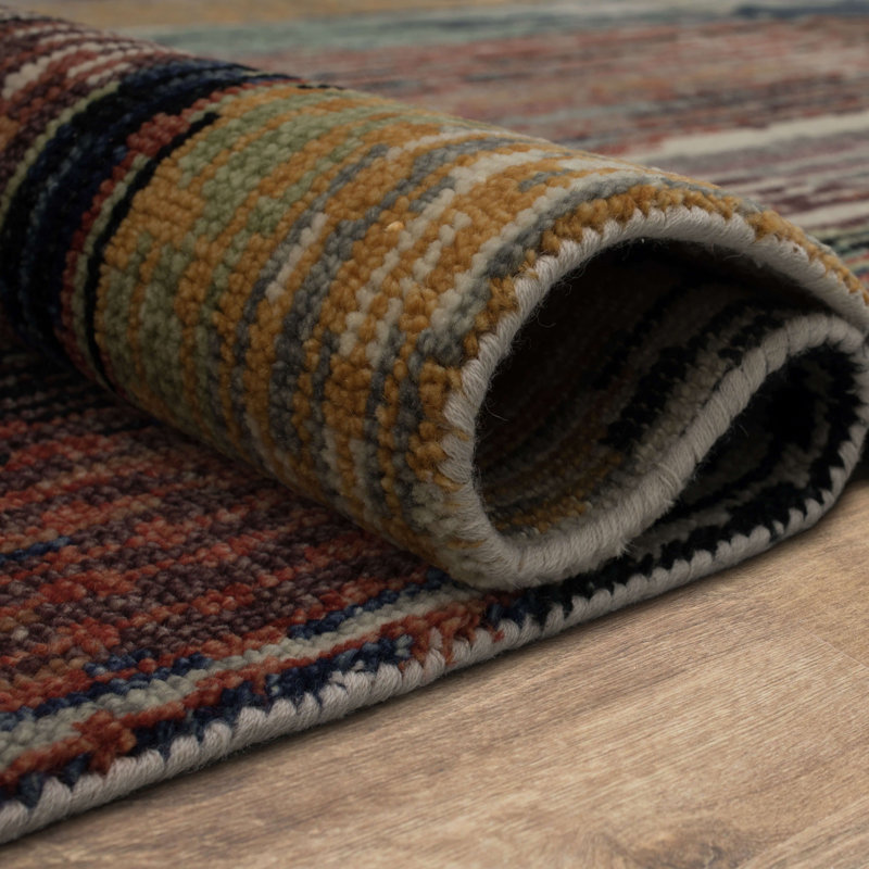 Tapis rectangulaire en laine Représentation par Stacy Garcia, Rectangle 6 pi x 9 pi