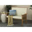 Banc de jardin en bois Estherville