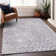 Premium Machine Washable Prisco Lilac Rug