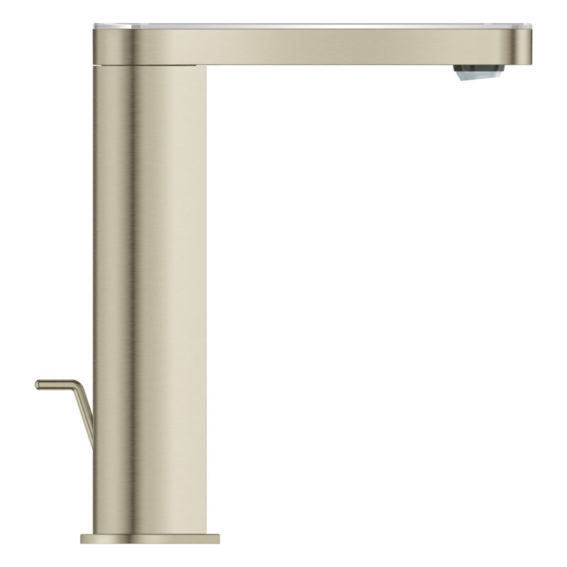 Plus Single Hole Bathroom Faucet with Drain Assembly, Brushed Nickel Infinity