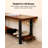 4 Pair Shoe Storage Bench