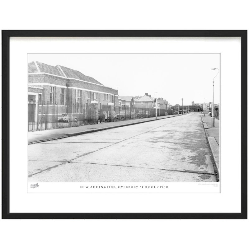 New Addington, Overbury School C1960 by Francis Frith - Single Picture Frame Print, 45cm H x 60cm W x 2.3cm D