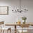 Ralls Black 6-Light Farmhouse Metal Chandelier-205090397