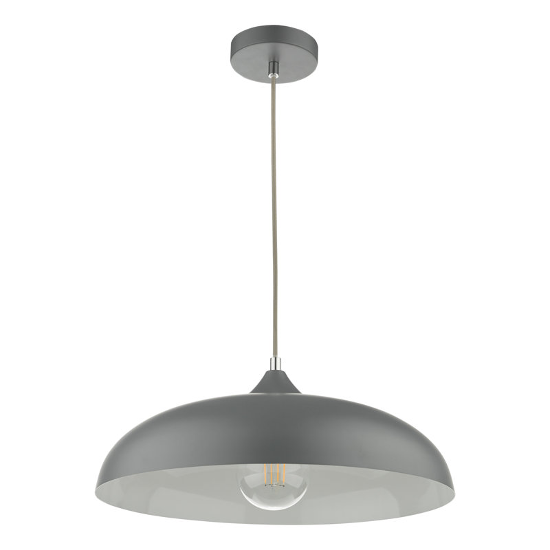 Yorkville 1 - Light Graphite Single Pendant