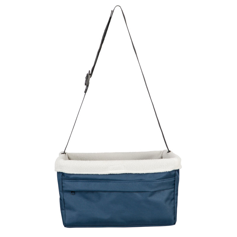 Medium Blue Soft Sided Polyester Pet Carrier