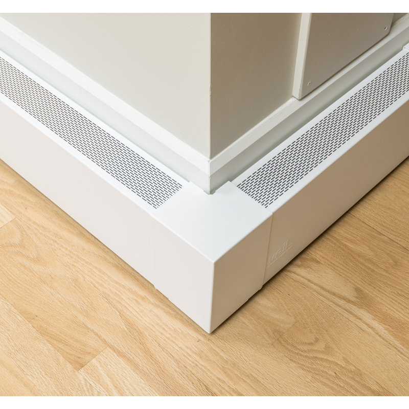Plinthe chauffante blanche Atlas XL