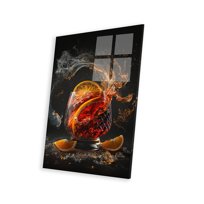 Bitter Blast, Negroni sur plastique / acrylique par Spacescapes Peinture