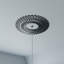 Médaillon de plafond architectural en PVC de qualité architecturale de 26 po x P 9 5/8 po x P 3/4 po, argent antique-40714772-40714761