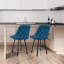 Darmstadt Upholstered Counter Stool with Solid Wood Frame-809419008