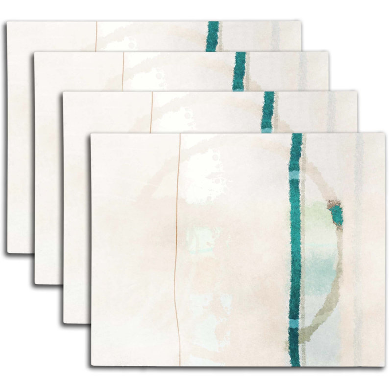 Napperon abstrait en polyester