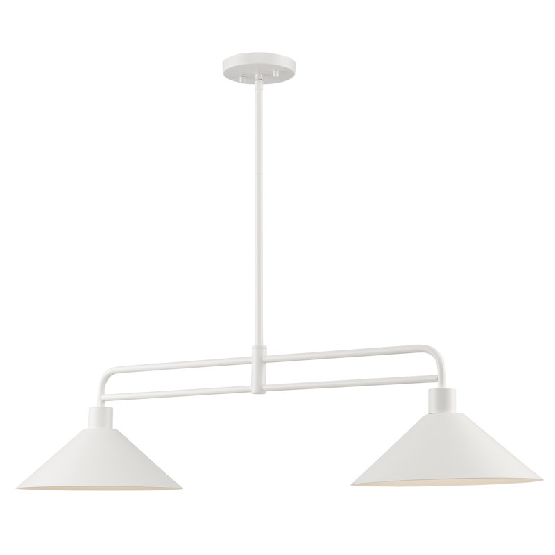 Luminaire suspendu industriel Fayra, Blanc