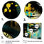 «Green and Yellow Woman Chic Eye Elegance», art mural tendance-414802106-414802100