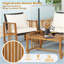 Ensemble de conversation pour patio 8 personnes avec coussins Muret